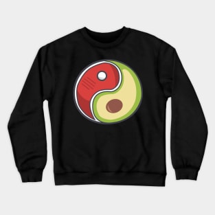 CARTOON KETO YING YANG (keto diet) Crewneck Sweatshirt